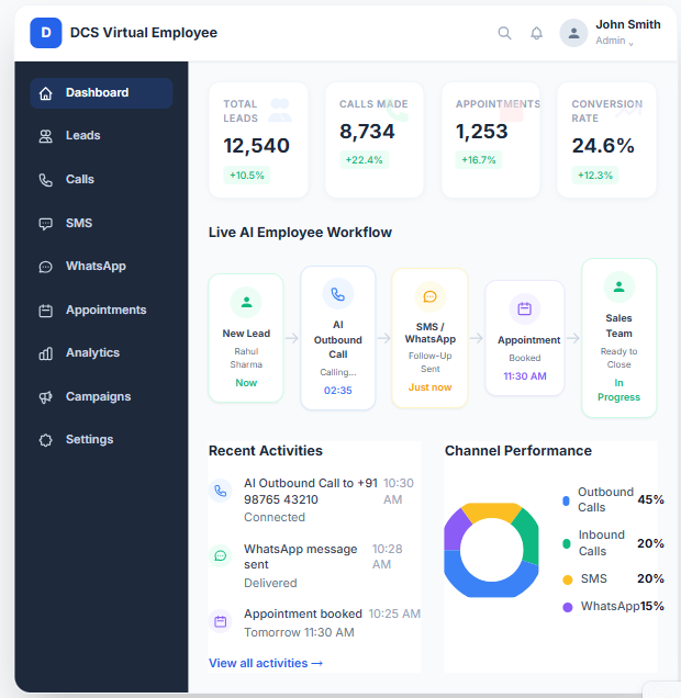 Hero Dashboard